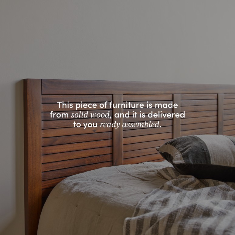 Loggia - Solid acacia headboard - 180 cm