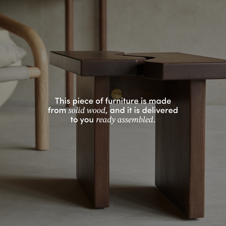 Opéra - Solid oak side table