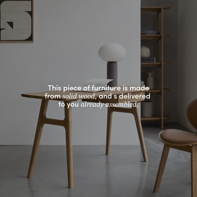 Yaël - Solid oak desk