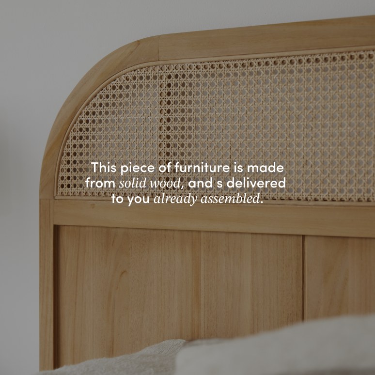 Hector - Solid teak headboard 190 cm