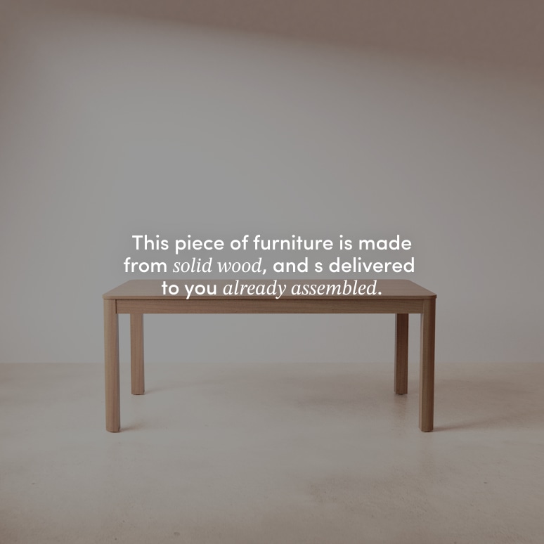 Léon - Solid teak 8–10-seater extendable table