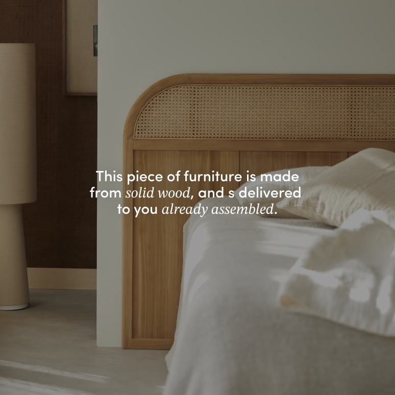 Hector - Solid teak headboard 170 cm