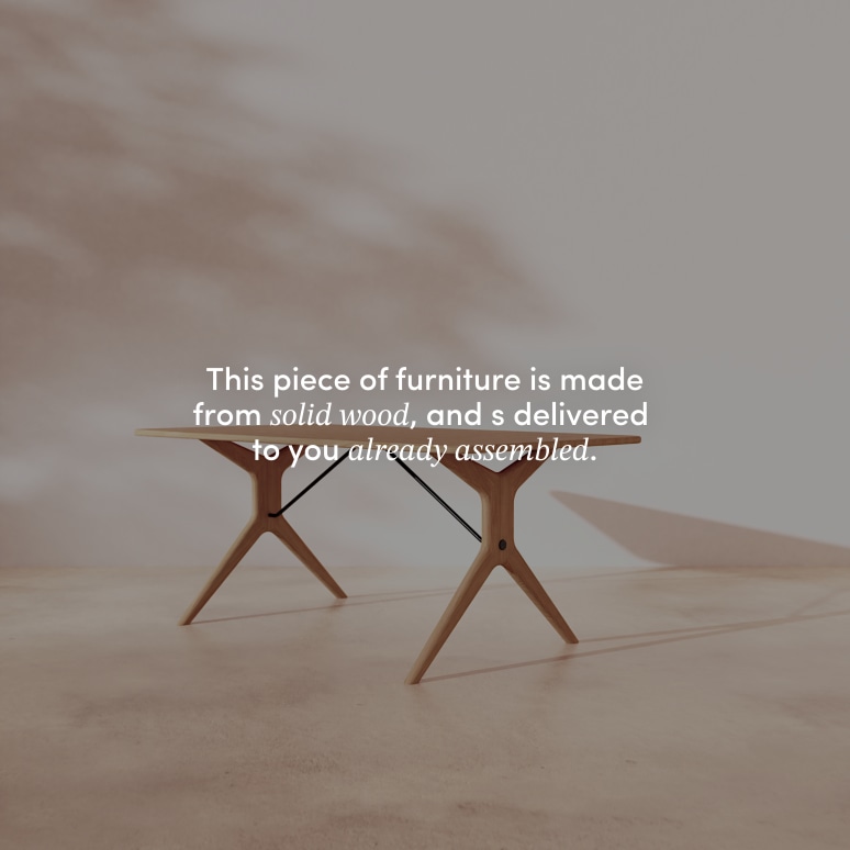 Martin - Solid oak 6–12-seater extendable table