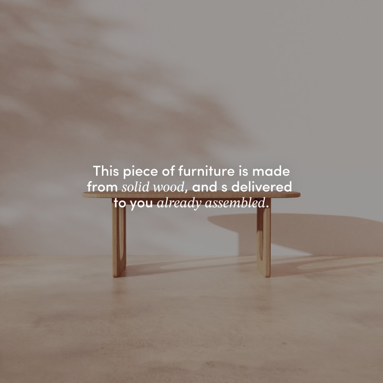 Mattia - Solid oak 8–14-seater extendable table