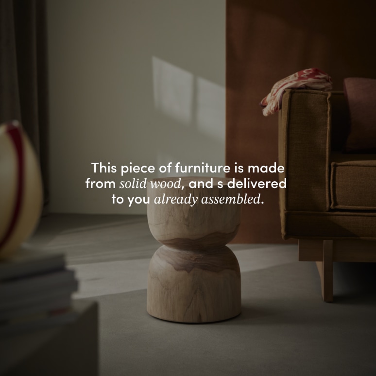 Mare - Solid teak side table