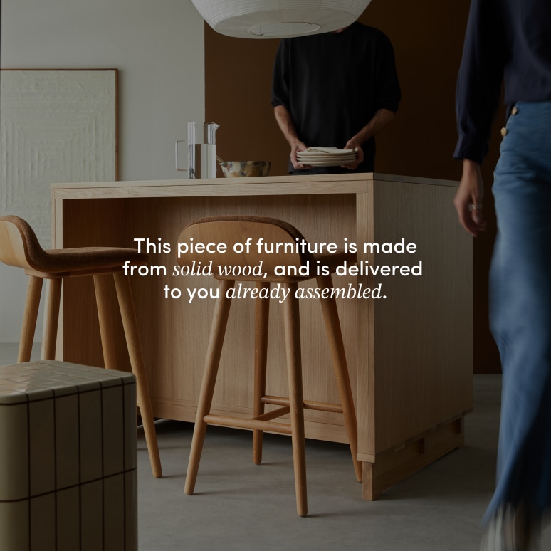 Miu - Oak kitchen island