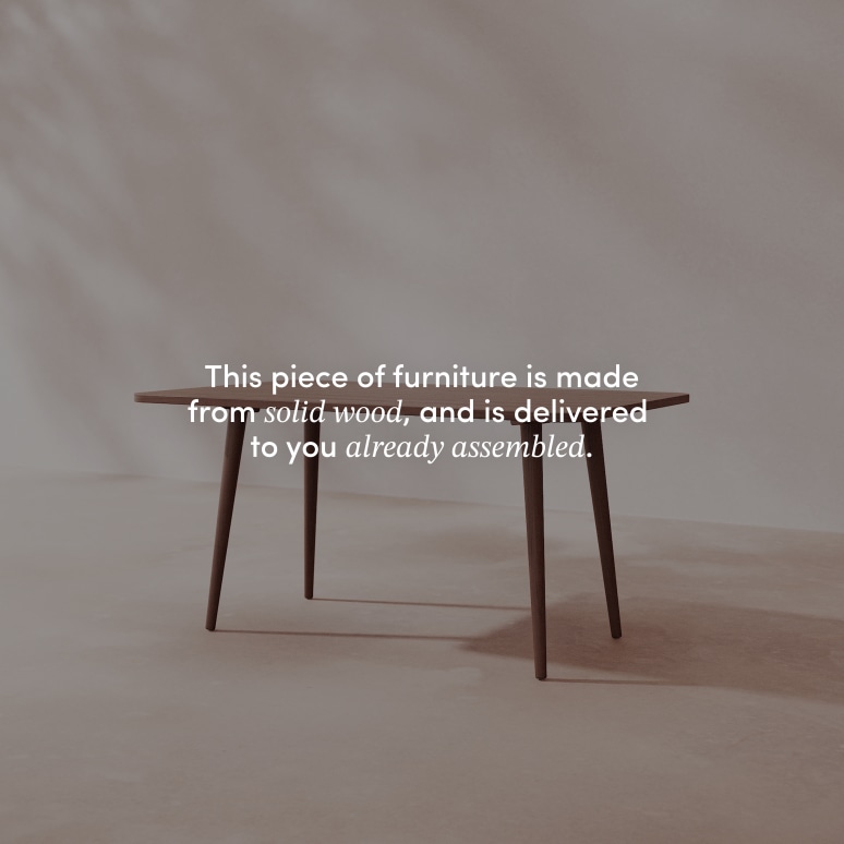 Lazare - Dining Table in solid pine, 4 pers.