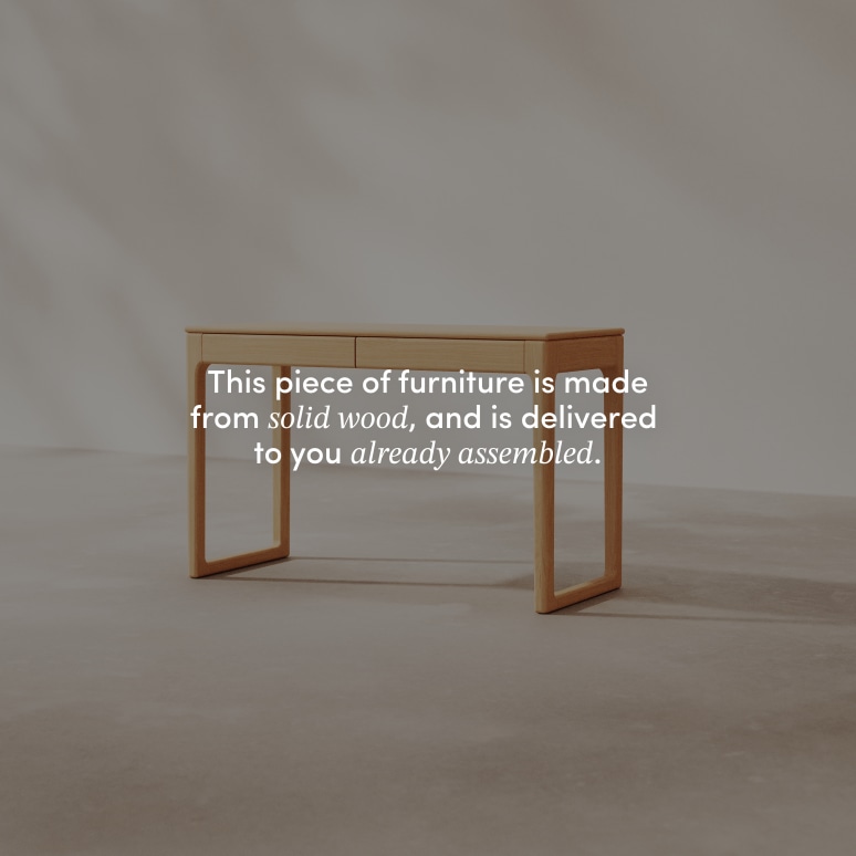 Arto - Desk in solid oak