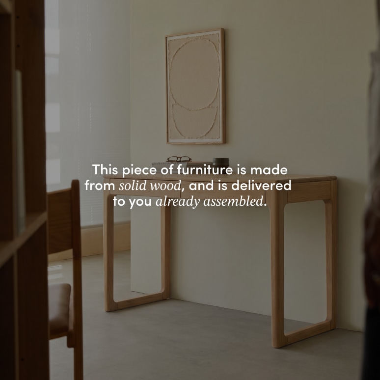 Arto - Desk in solid oak