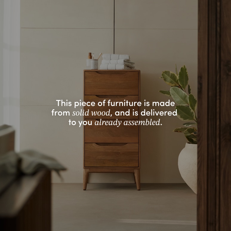Gabrielle - Cupboard in solid mango wood