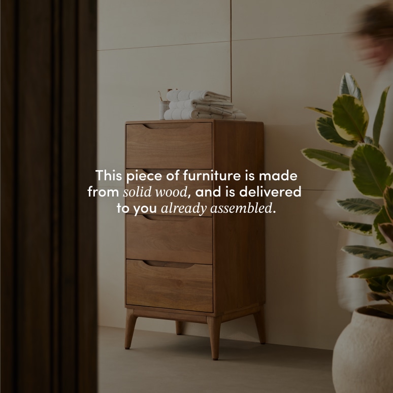 Gabrielle - Cupboard in solid mango wood