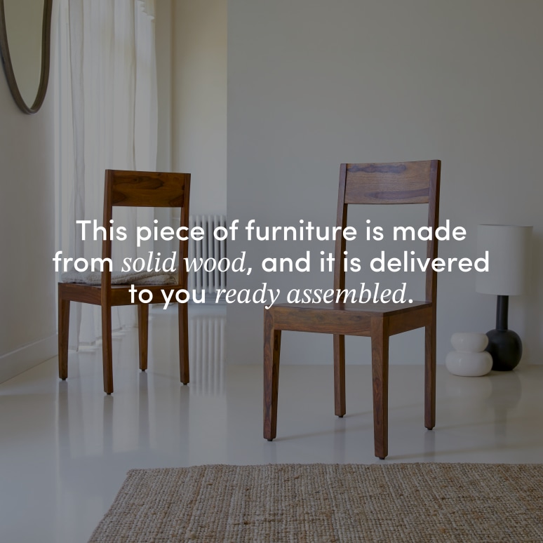 Mezzo - Solid rosewood chair