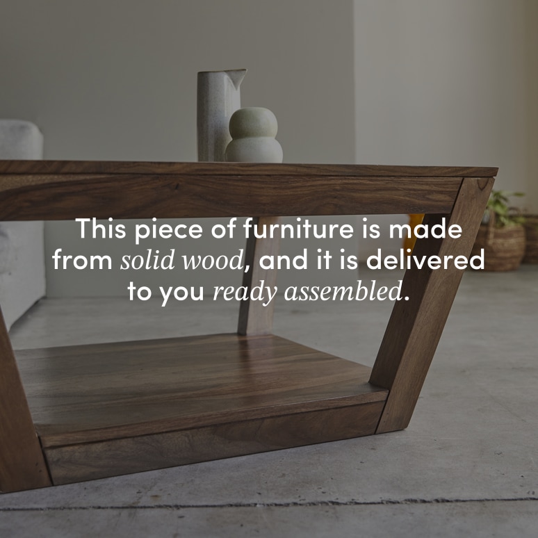 Villa - Solid sheesham Coffee Table