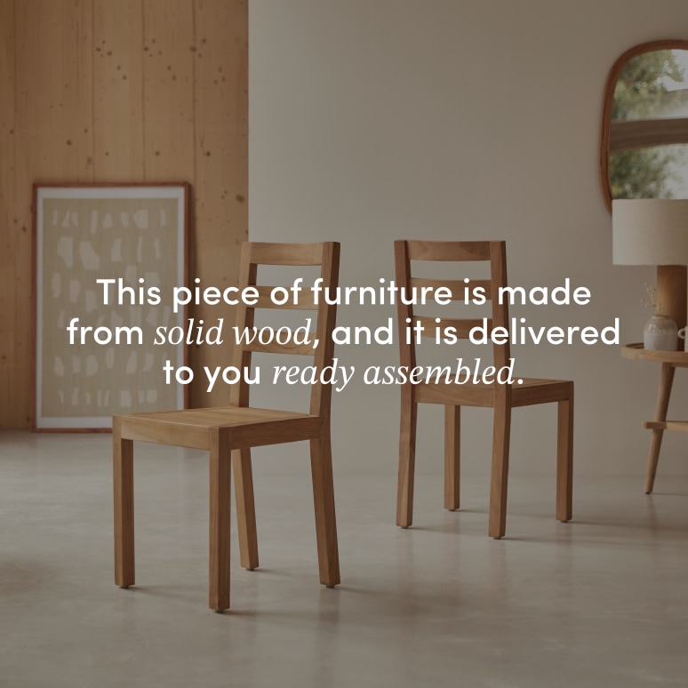 Alto - Solid teak chair