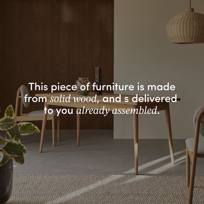 Jonàk - Table in solid teak - 6-8 people