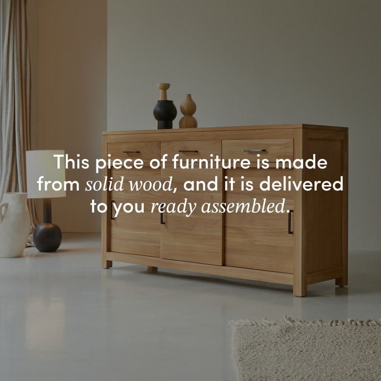 Maë - Teak sideboard 150 cm