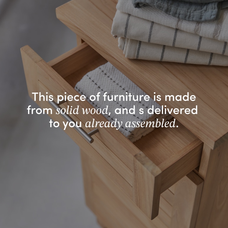 Soho - Solid teak storage unit