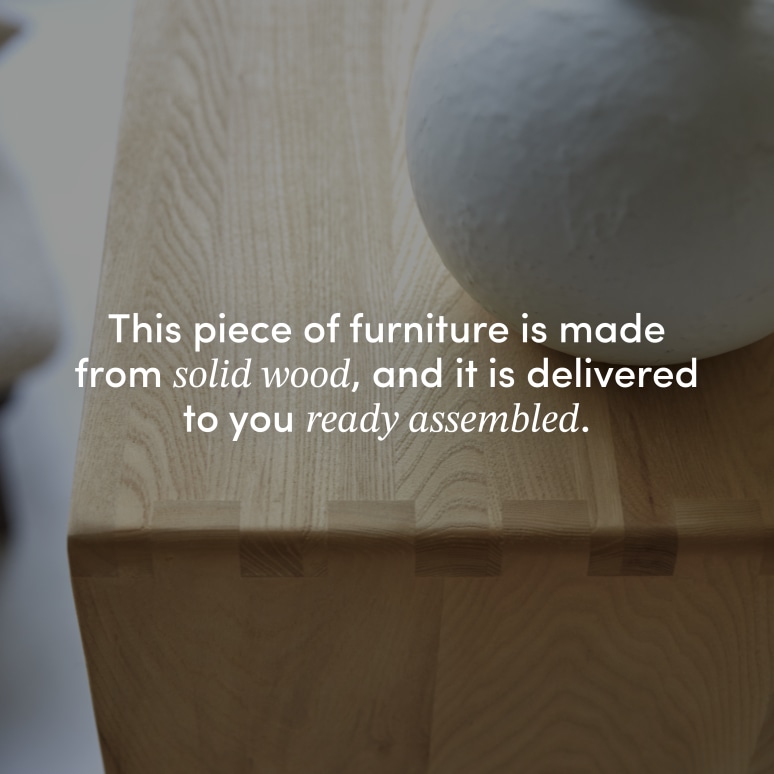 Luis - Low bookcase in solid elm and rattan