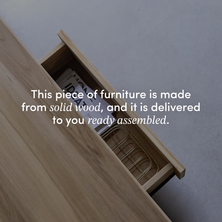 Anoa - Solid teak TV unit 180 cm