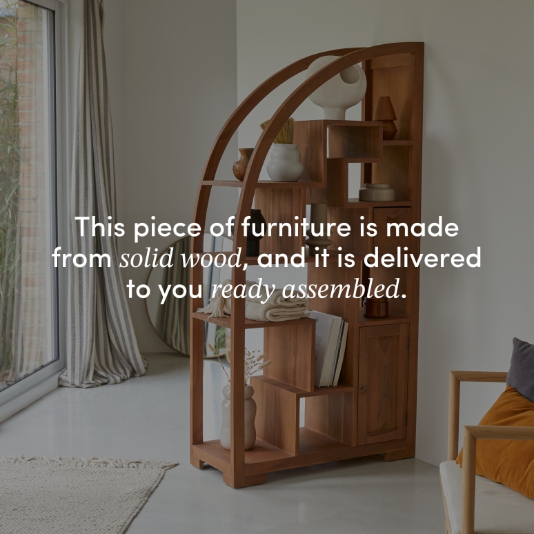 Alco Tipo - Solid teak bookcase