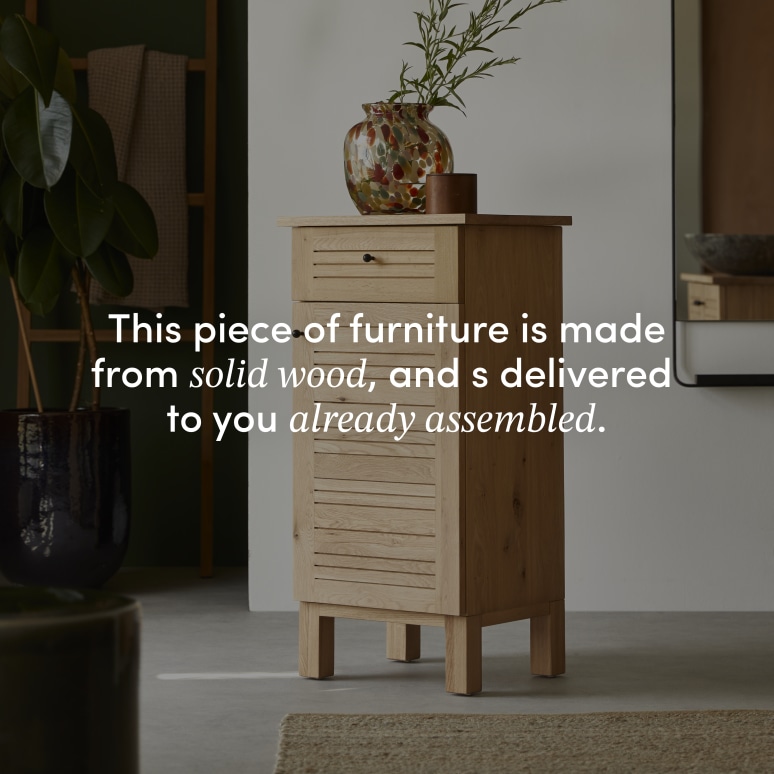 Soho - Solid oak base unit