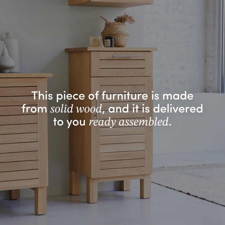 Soho - Solid oak base unit