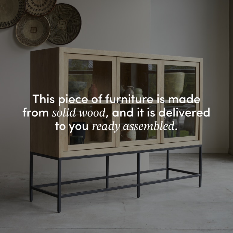 Babeth - Low solid oak dresser