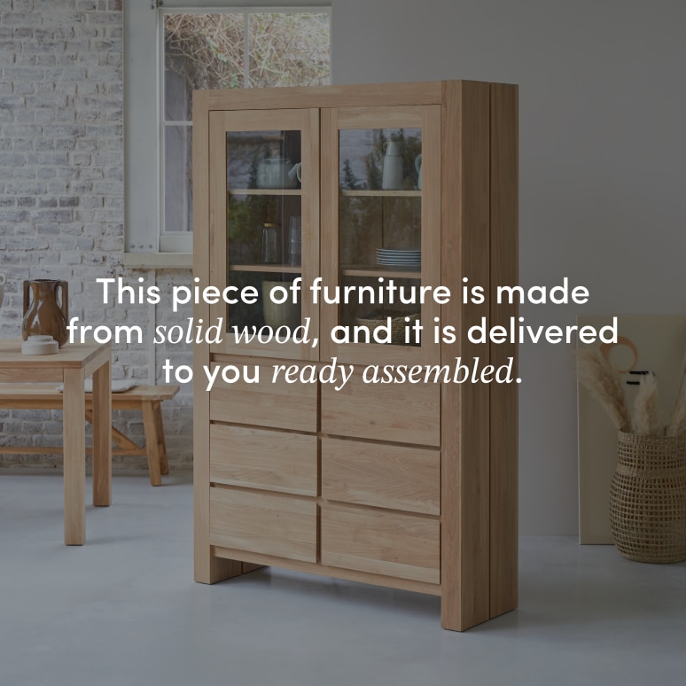 Eden - Solid oak kitchen dresser