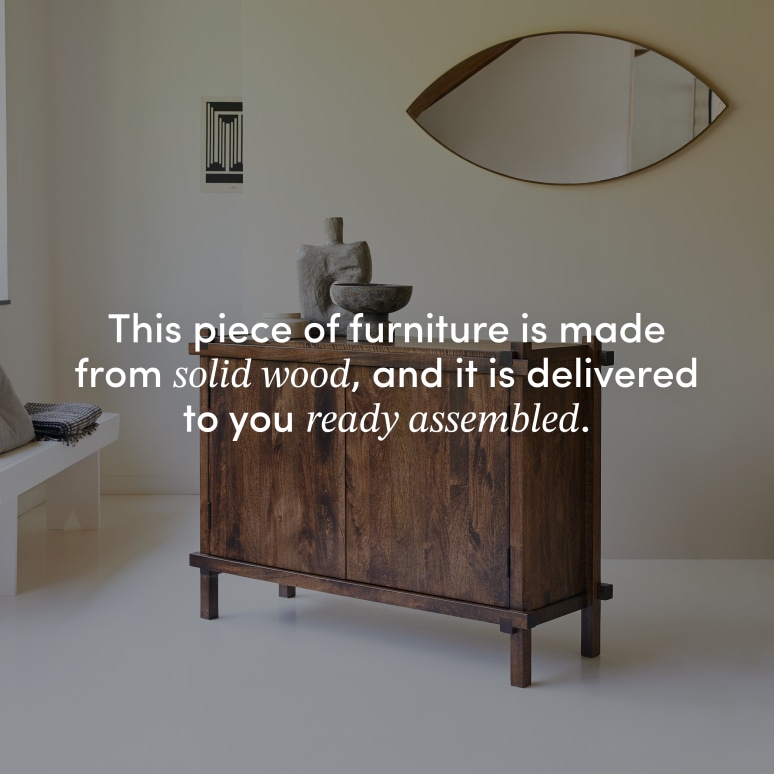 Arko - Solid mango sideboard 120 cm