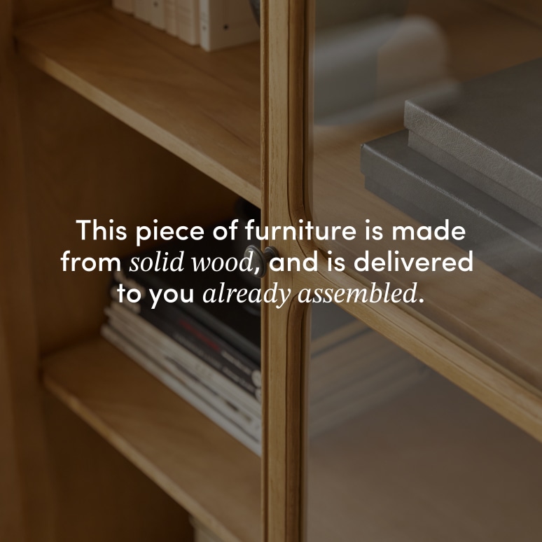 Marthe - Hallway wardrobe in solid oak