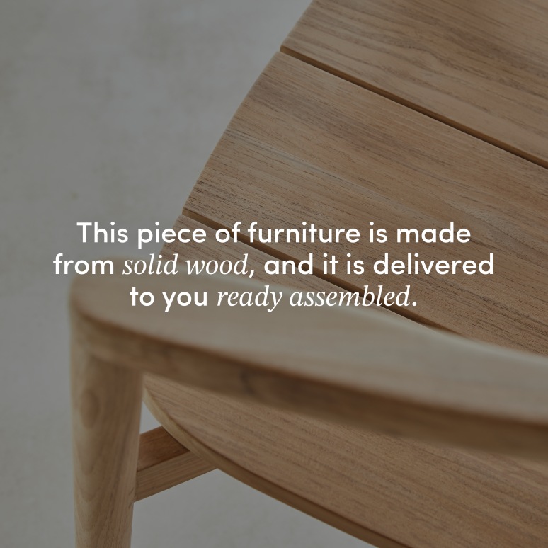 Francia - Solid teak chair