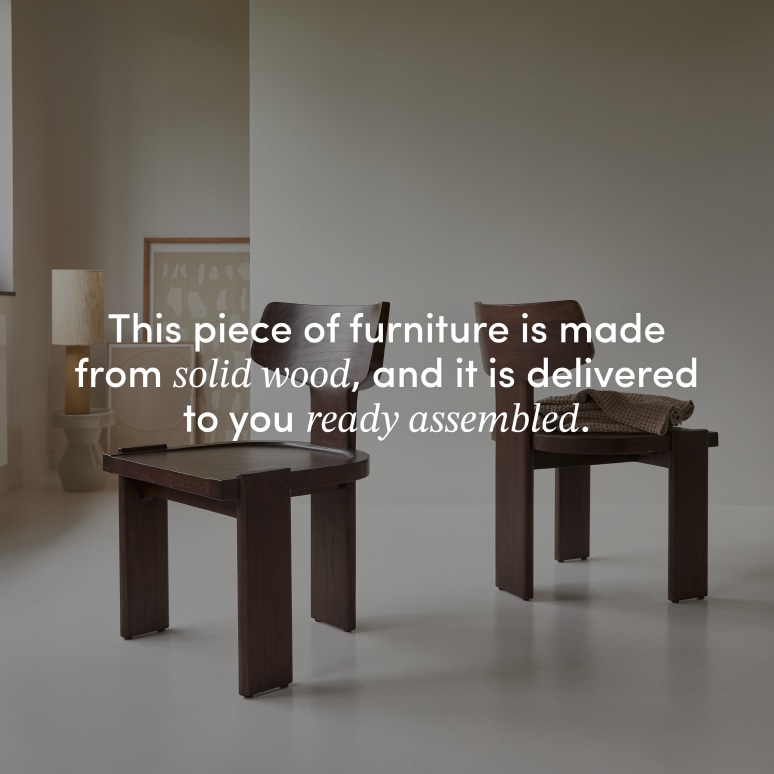 Iko - Solid mindi wood chair