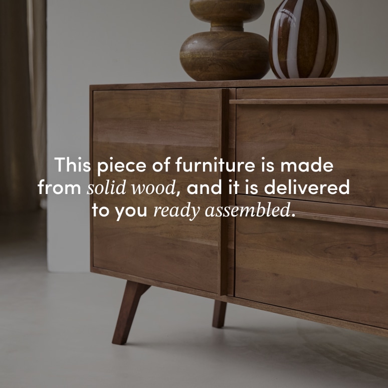 Niels - Acacia sideboard 175 cm