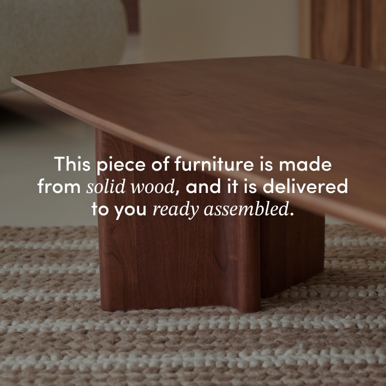 Suzanne - Solid acacia coffee table