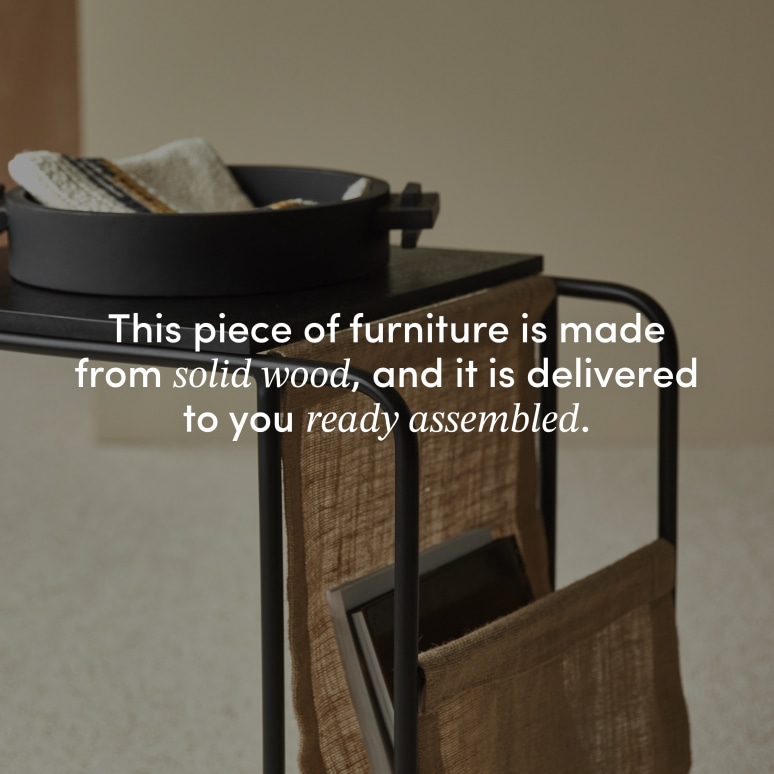 Fidele - Solid mango side table