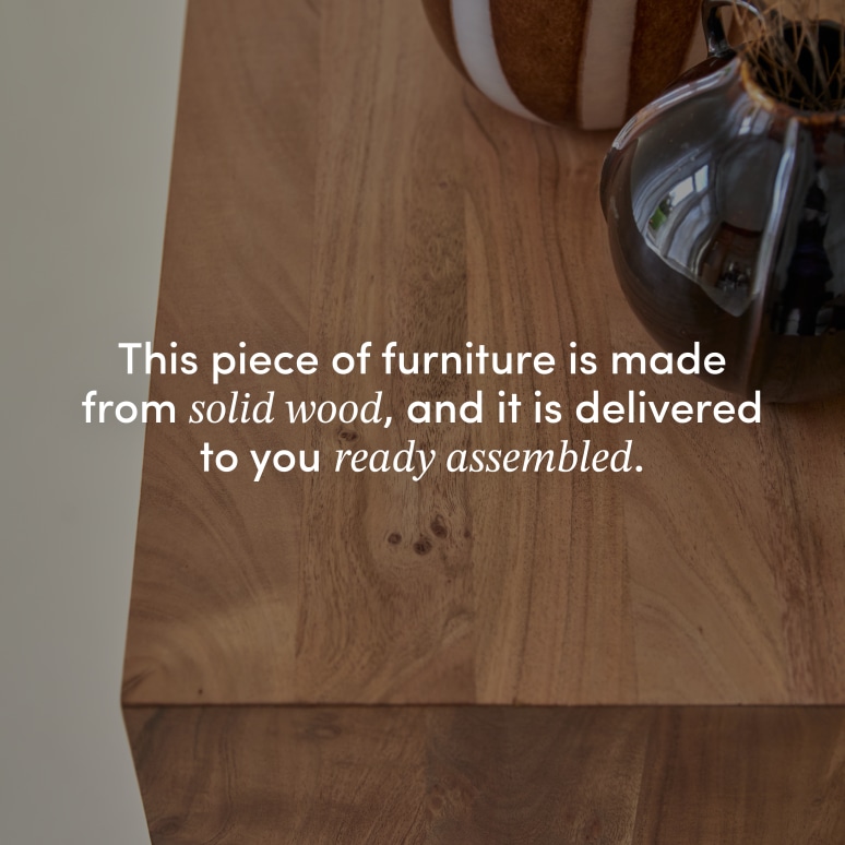 Olga - Solid acacia sideboard 200 cm