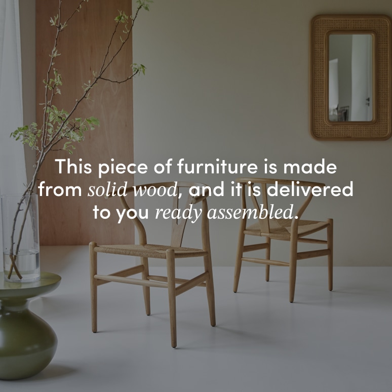 Blaise - Chair in solid teak with cord seat