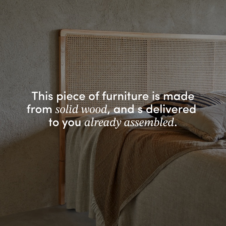 Adèle - Rattan headboard, 200 cm