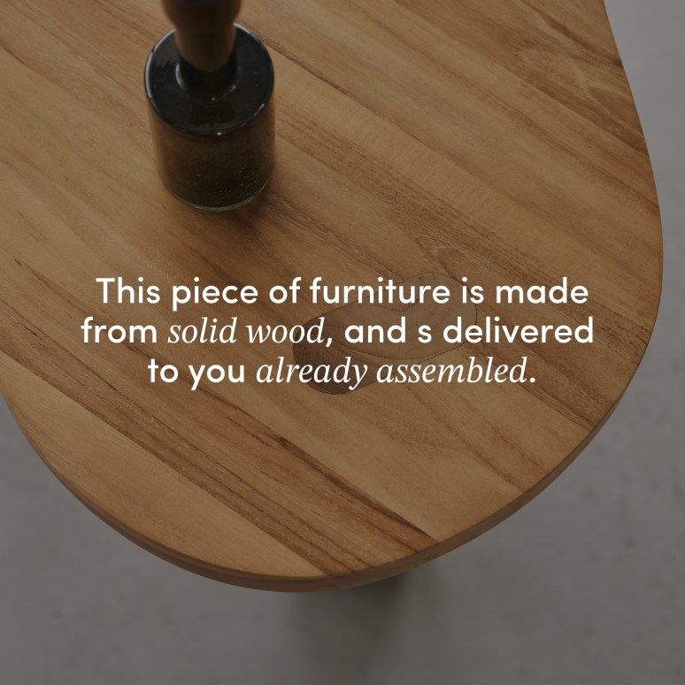 Lothaire - Coffee table in solid teak