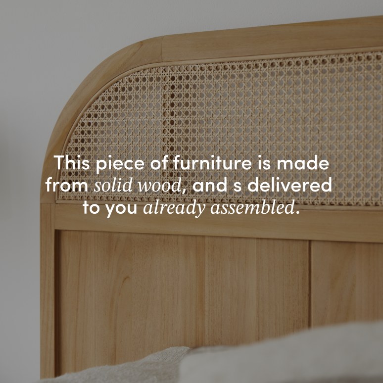 Hector - Solid teak headboard 190 cm