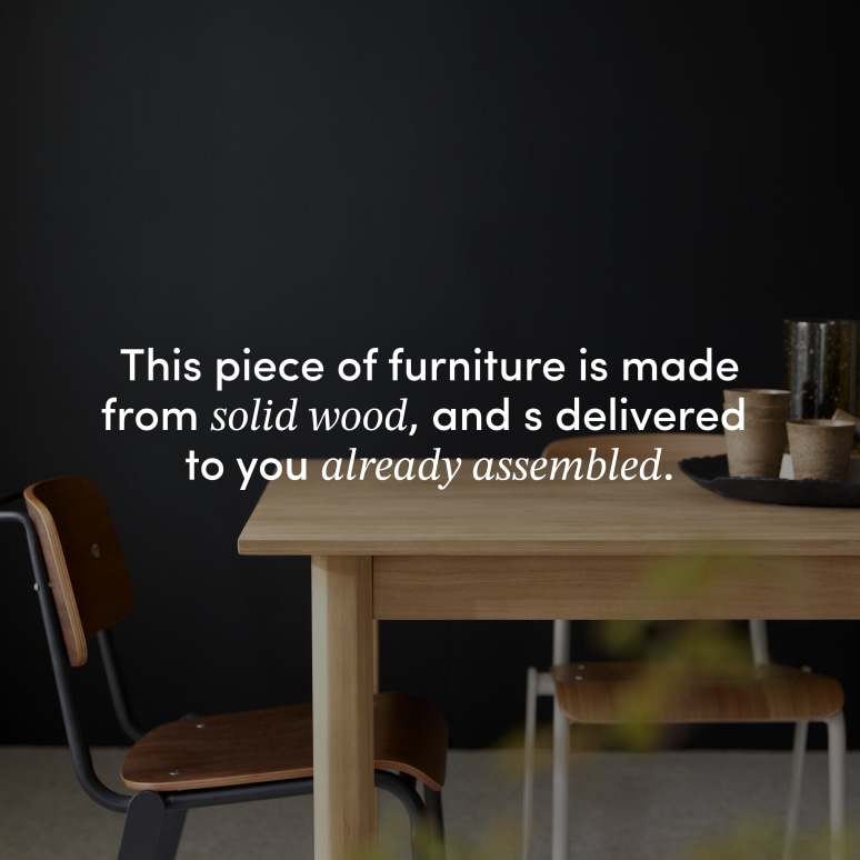 Noah - Solid teak 8–10-seater extendable table