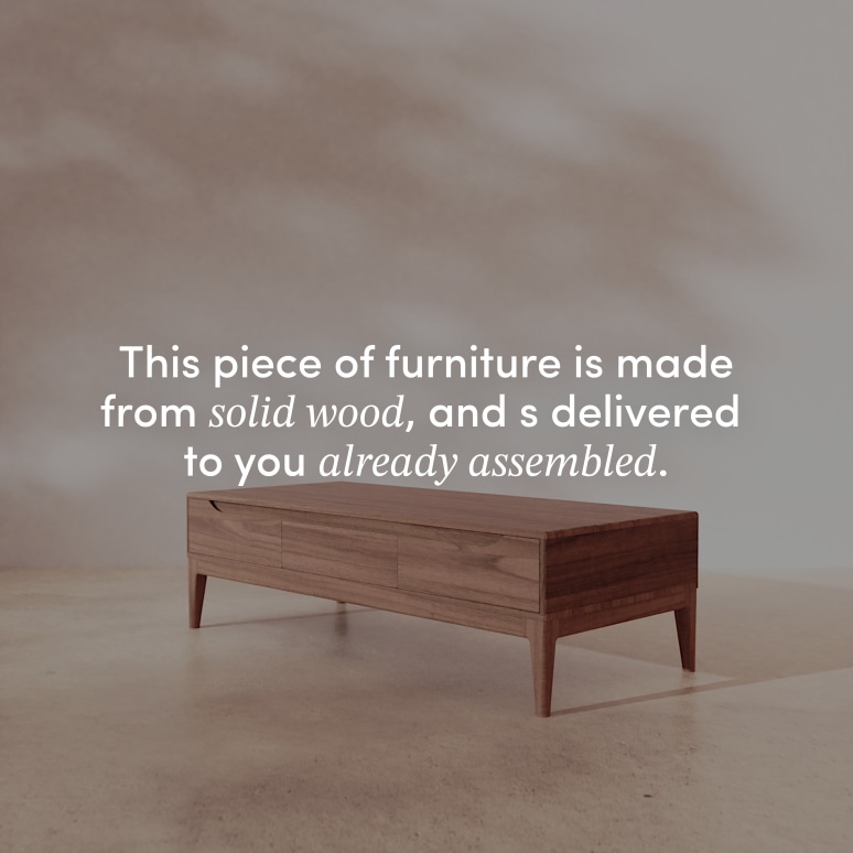 Gabrielle - Gabrielle solid mango wood coffee table