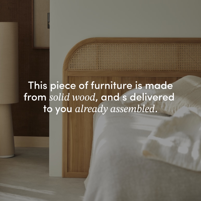 Hector - Solid teak headboard 170 cm