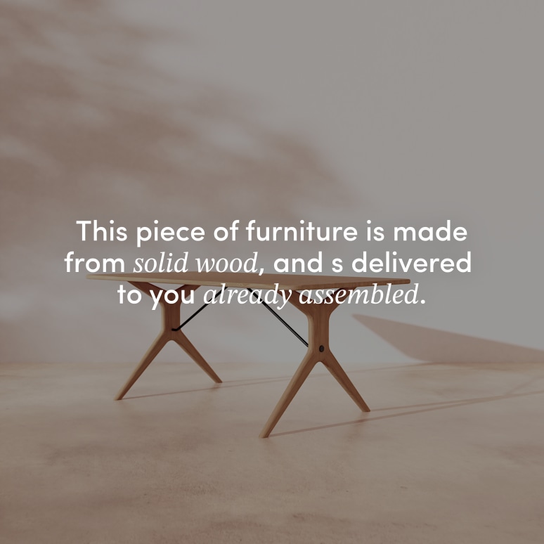 Martin - Solid oak 6–12-seater extendable table