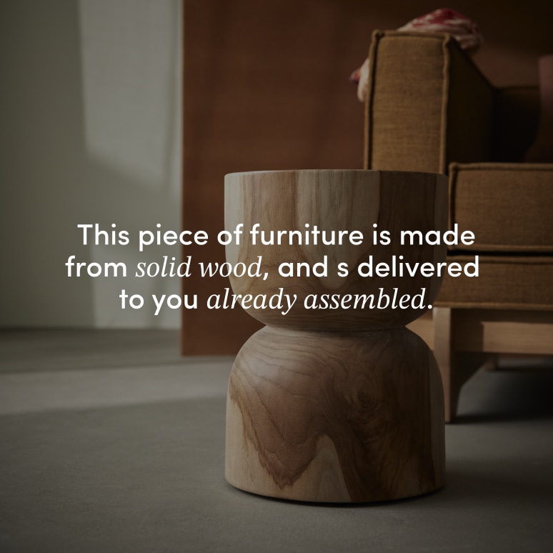 Mare - Solid teak side table