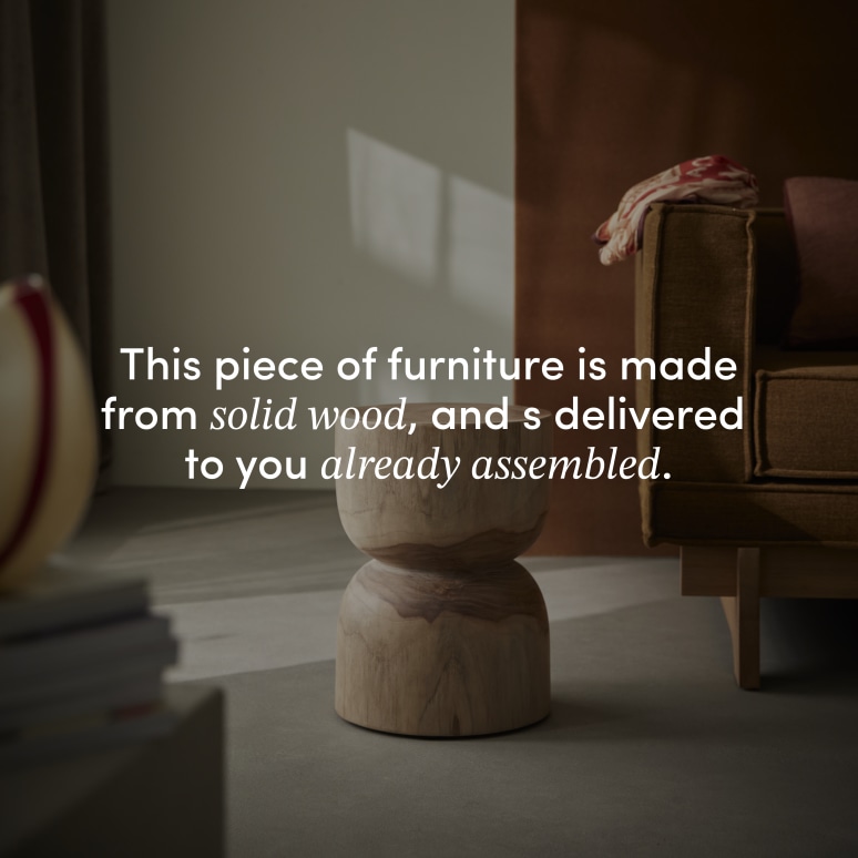 Mare - Solid teak side table