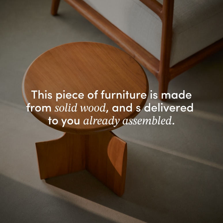 Sun - Solid Teak Side Table