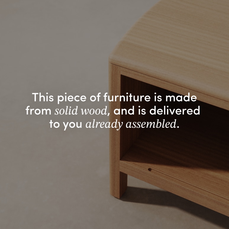 Celestine – TV Stand in mahogany, 130 cm