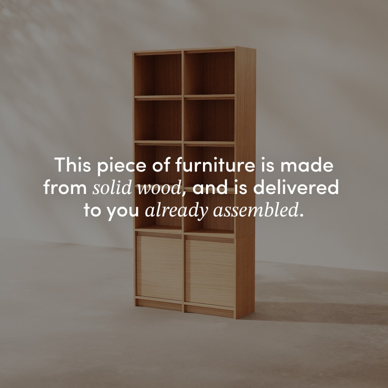 Aliette - Bookcase in oak