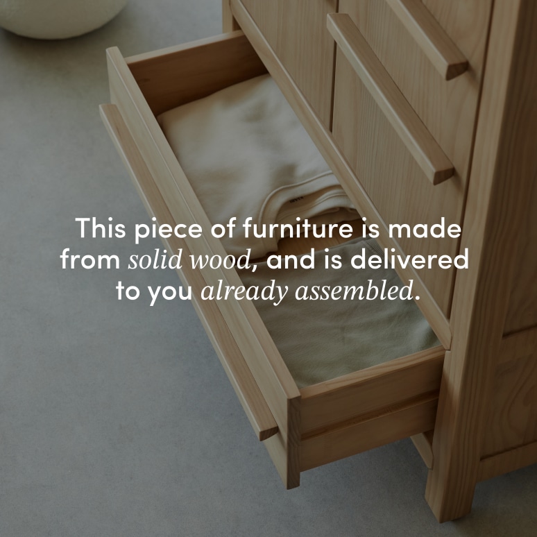 Qong - Cupboard in solid pine